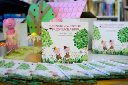 Letošnja izbrana slikanica Kako sta Bibi in Gusti prezvijačila hrib